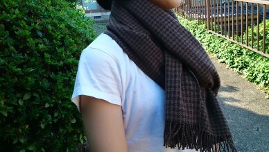 ウールマフラー