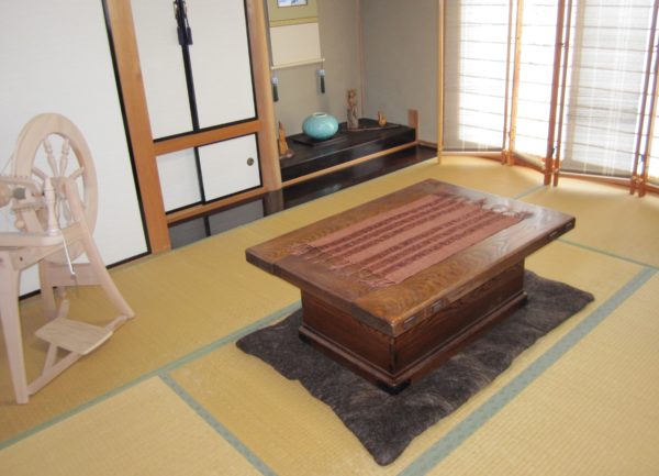 紙糸テーブルセンター、フェルトマット