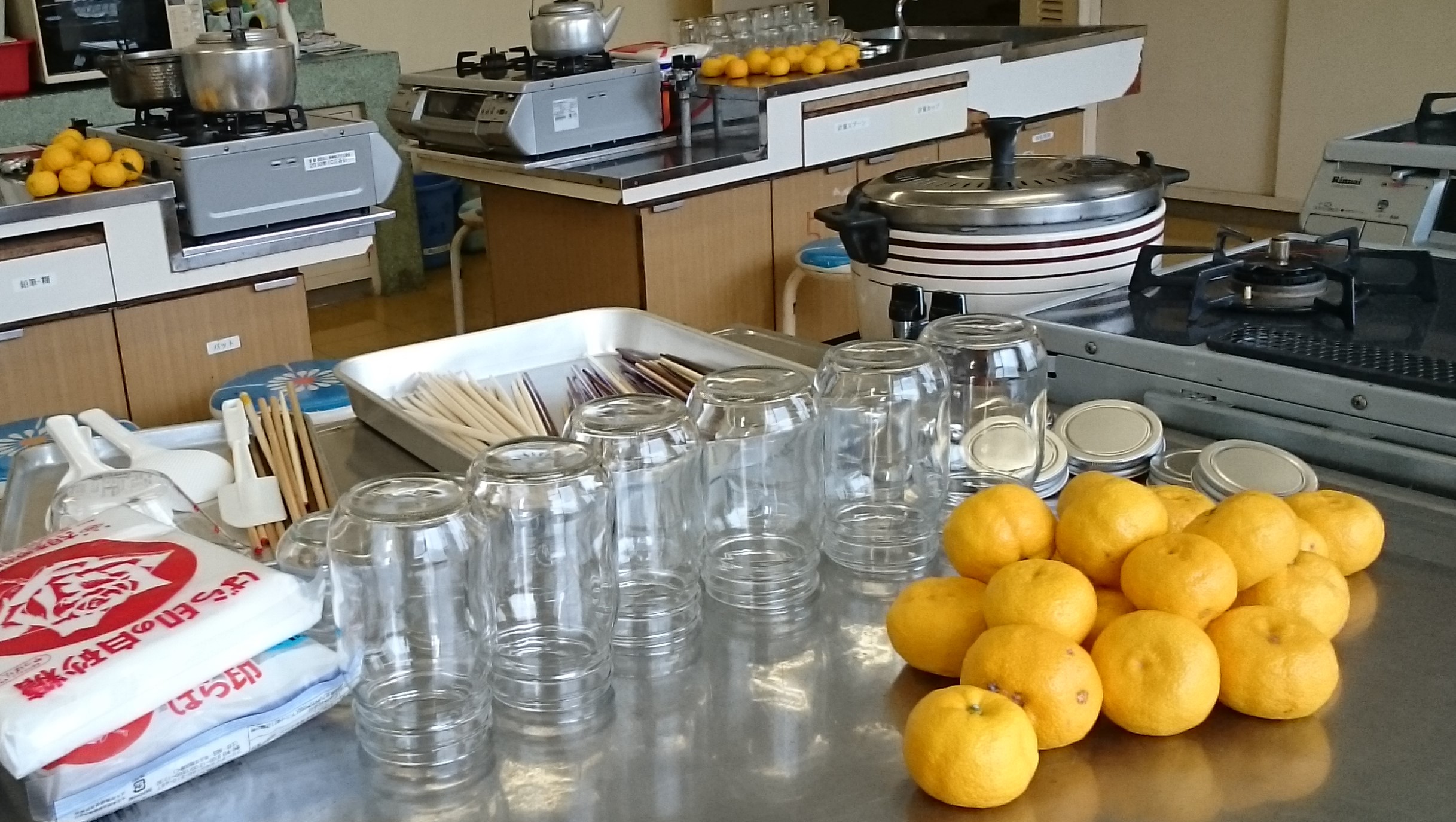 森山公民館講座 柚子