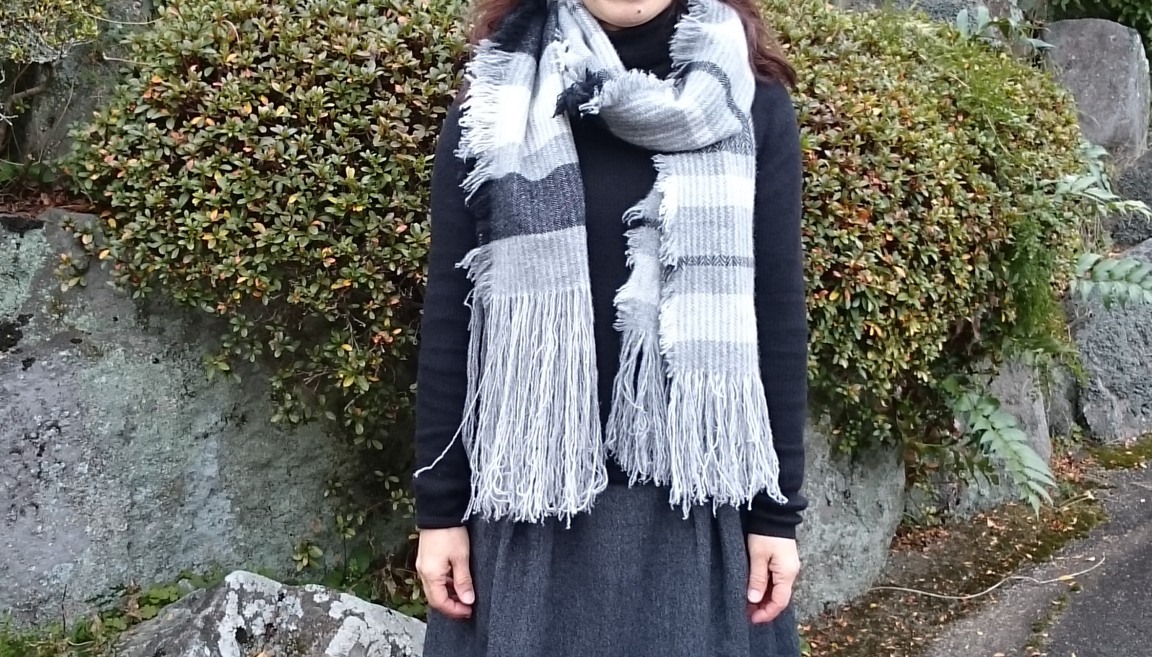 カシミアマフラー