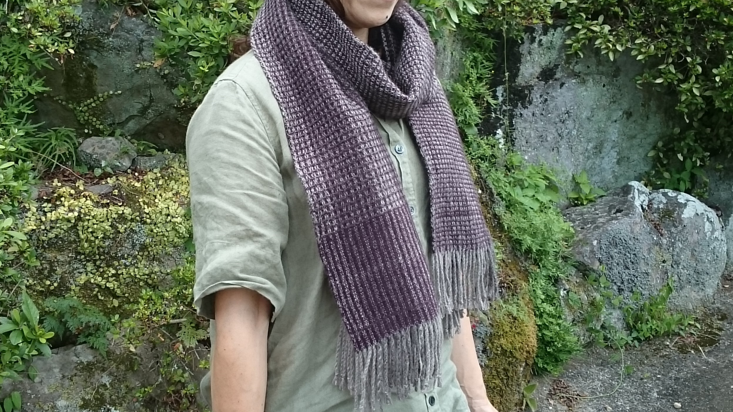 カシミアロングマフラー