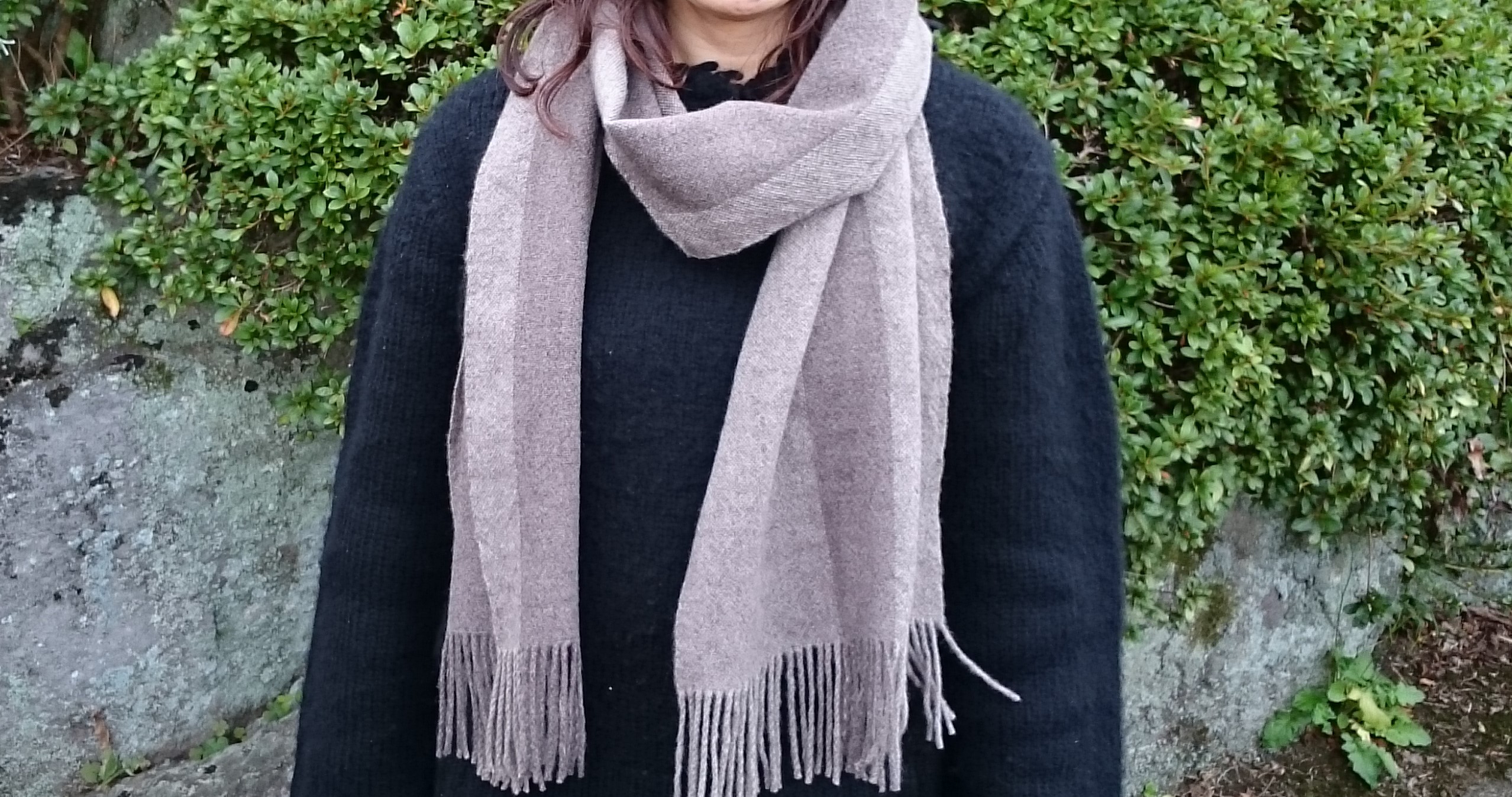 カシミアマフラー