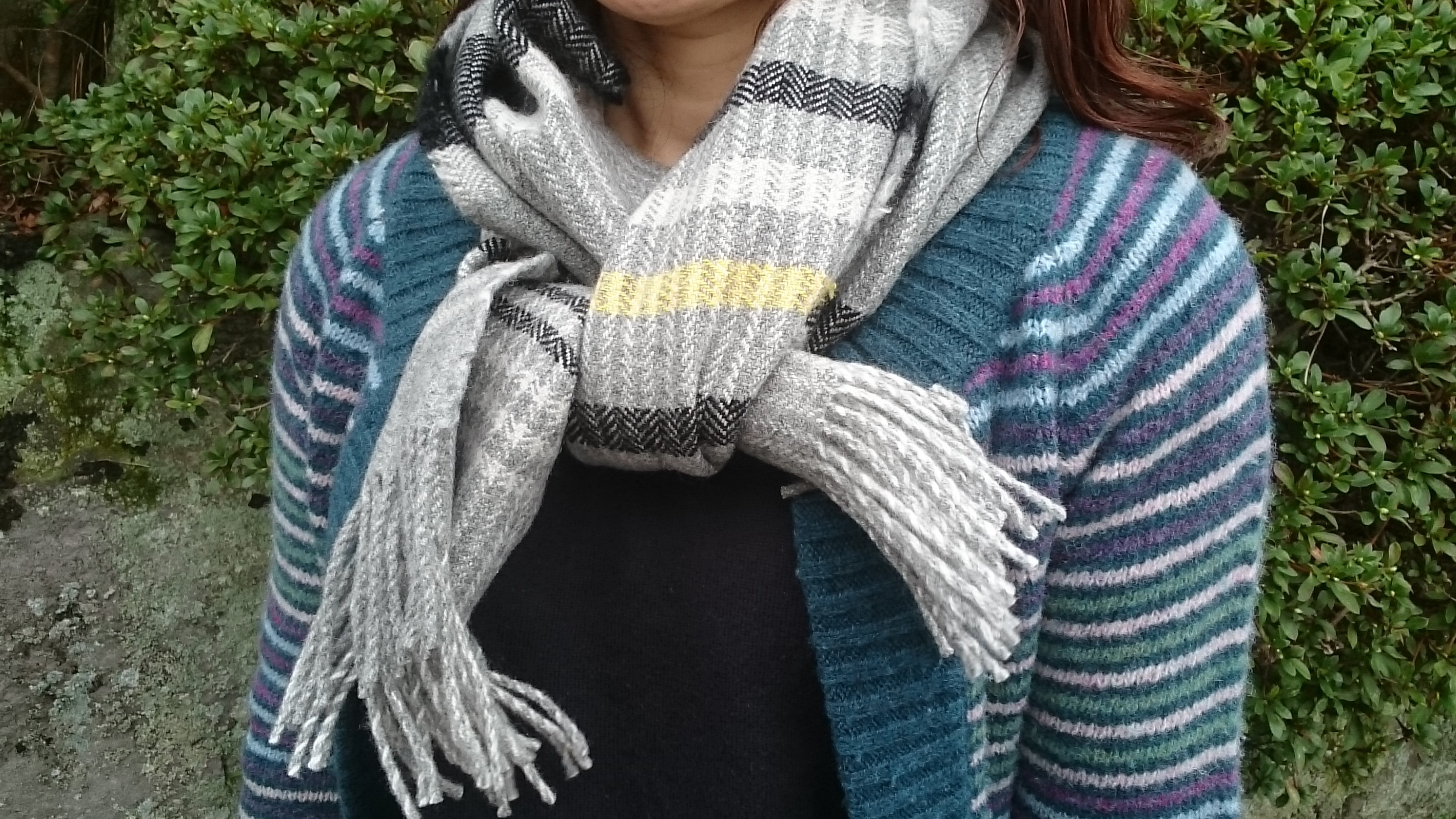 カシミアマフラー