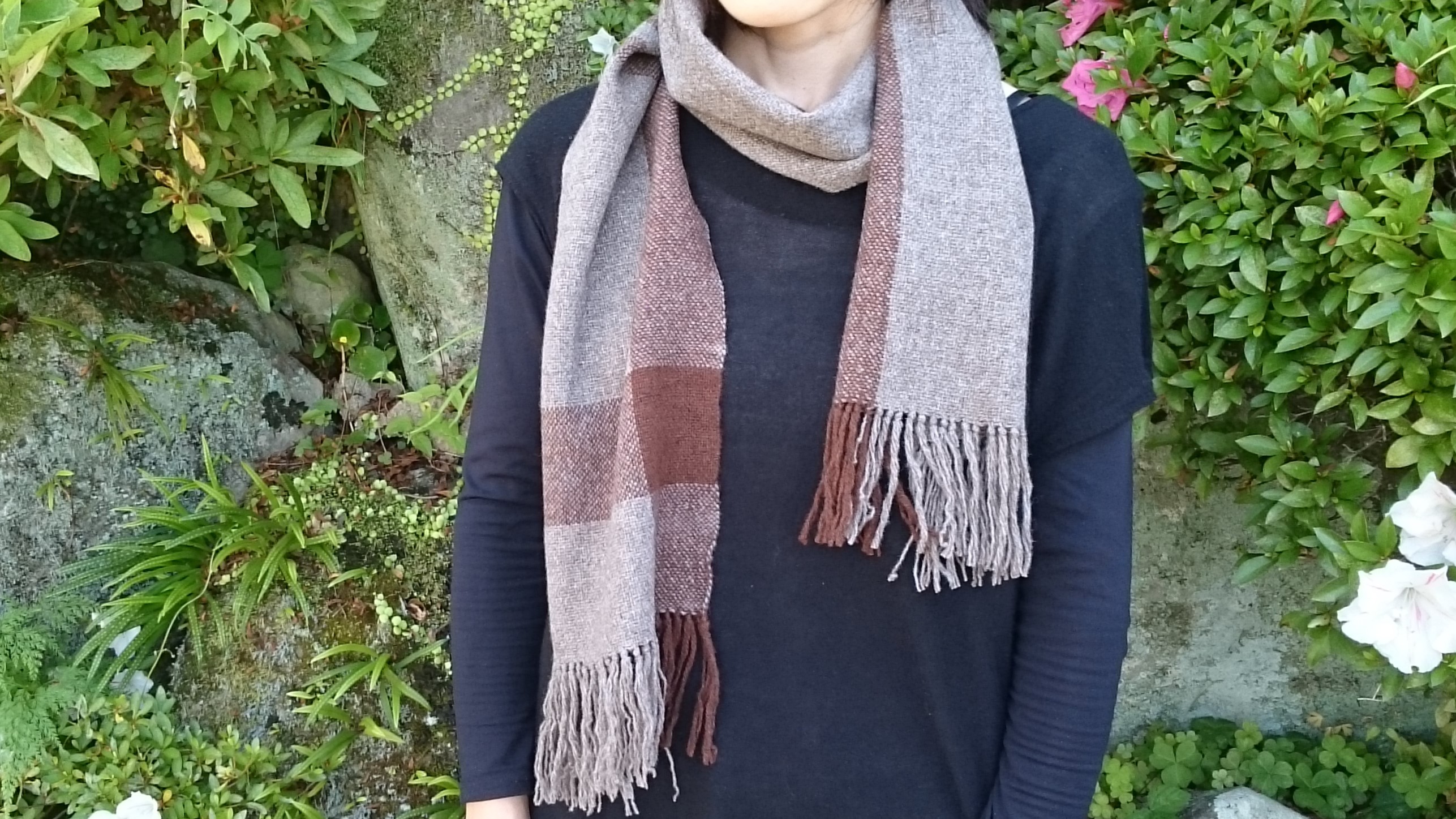 ウールマフラー