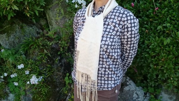 シルクマフラー