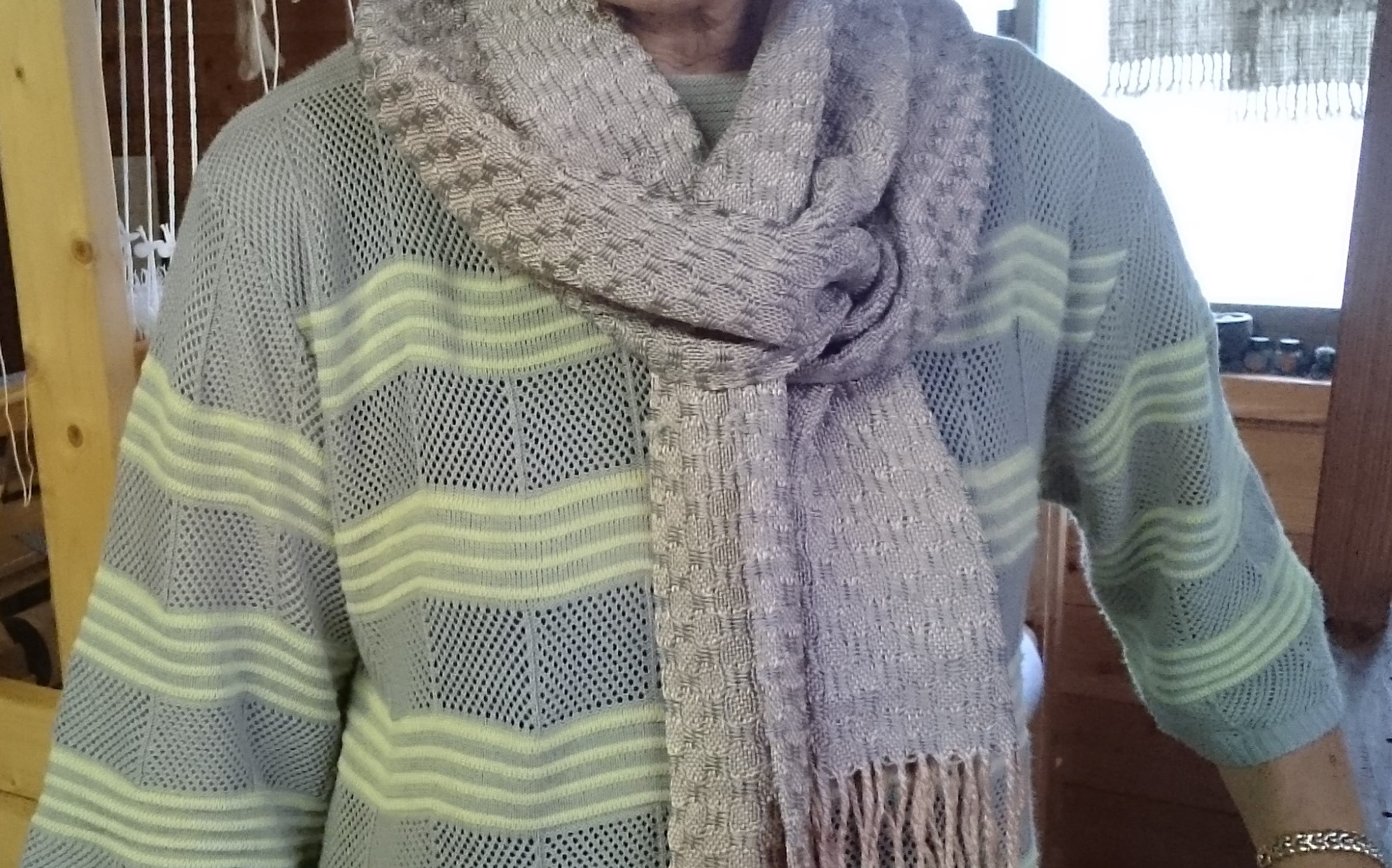 シルクマフラー