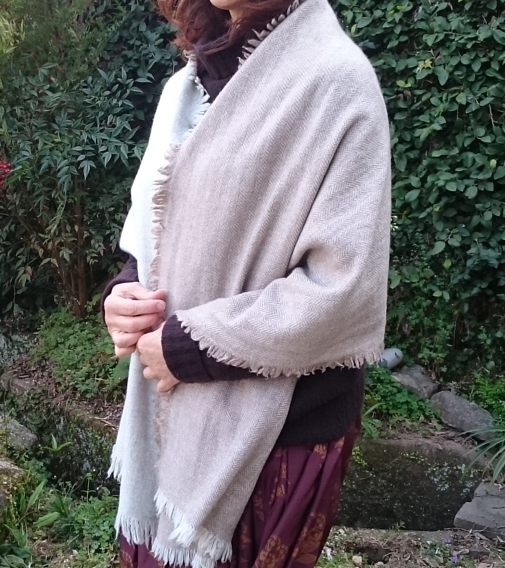 カシミアストール