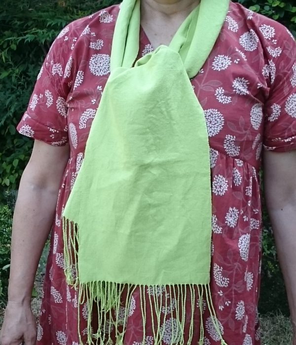 和紙糸マフラー