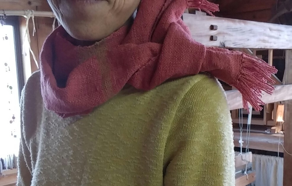 コットンマフラー