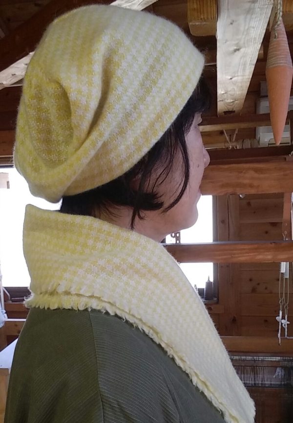 マフラーと帽子